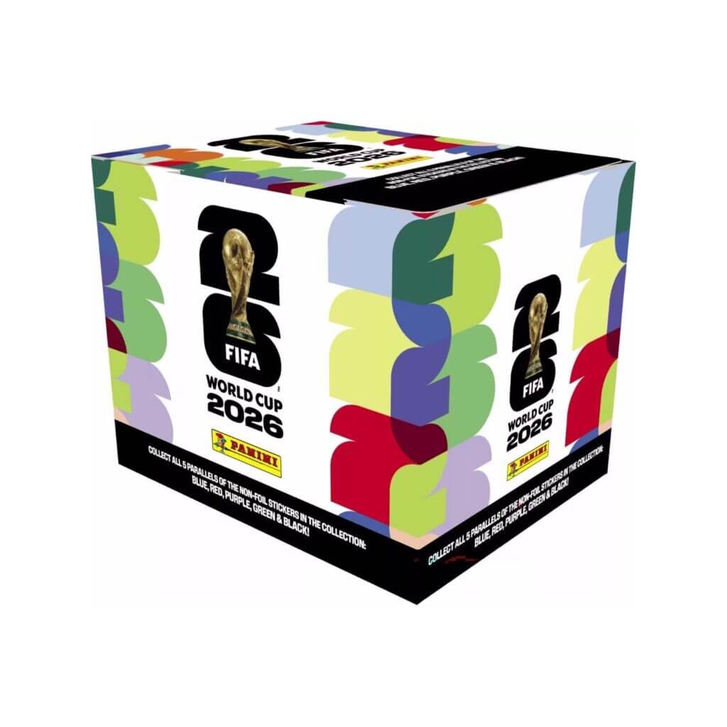 Panini 2026 FIFA World Cup Stickers BOX (50 Packs Each) (Lateral - Front)