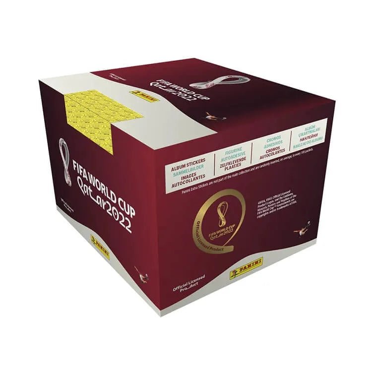Panini World Cup Qatar 2022 Sticker BOX (50 Packs Each) – ProSoccer