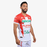 Pirma 2023-24  Necaxa Mens Stadium Home jersey (Model - Front)