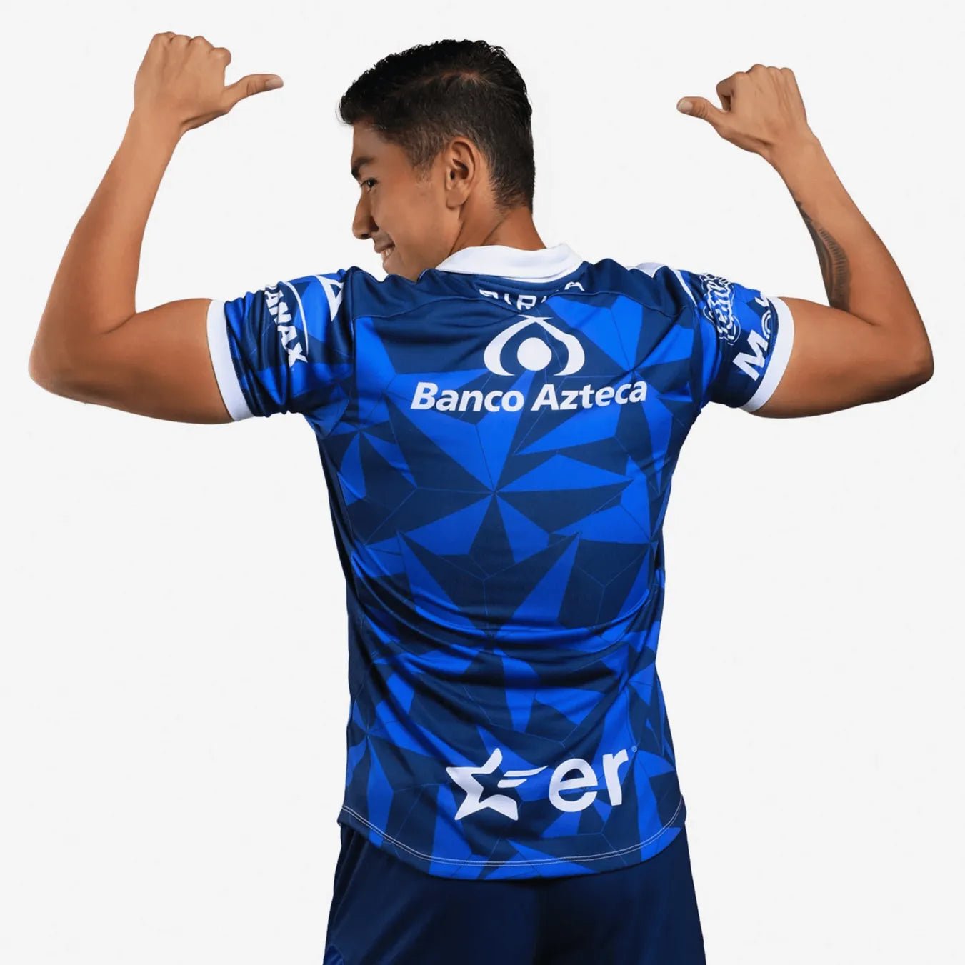Pirma 2023-24 Puebla Men's Stadium Away Jersey (Model - Back)