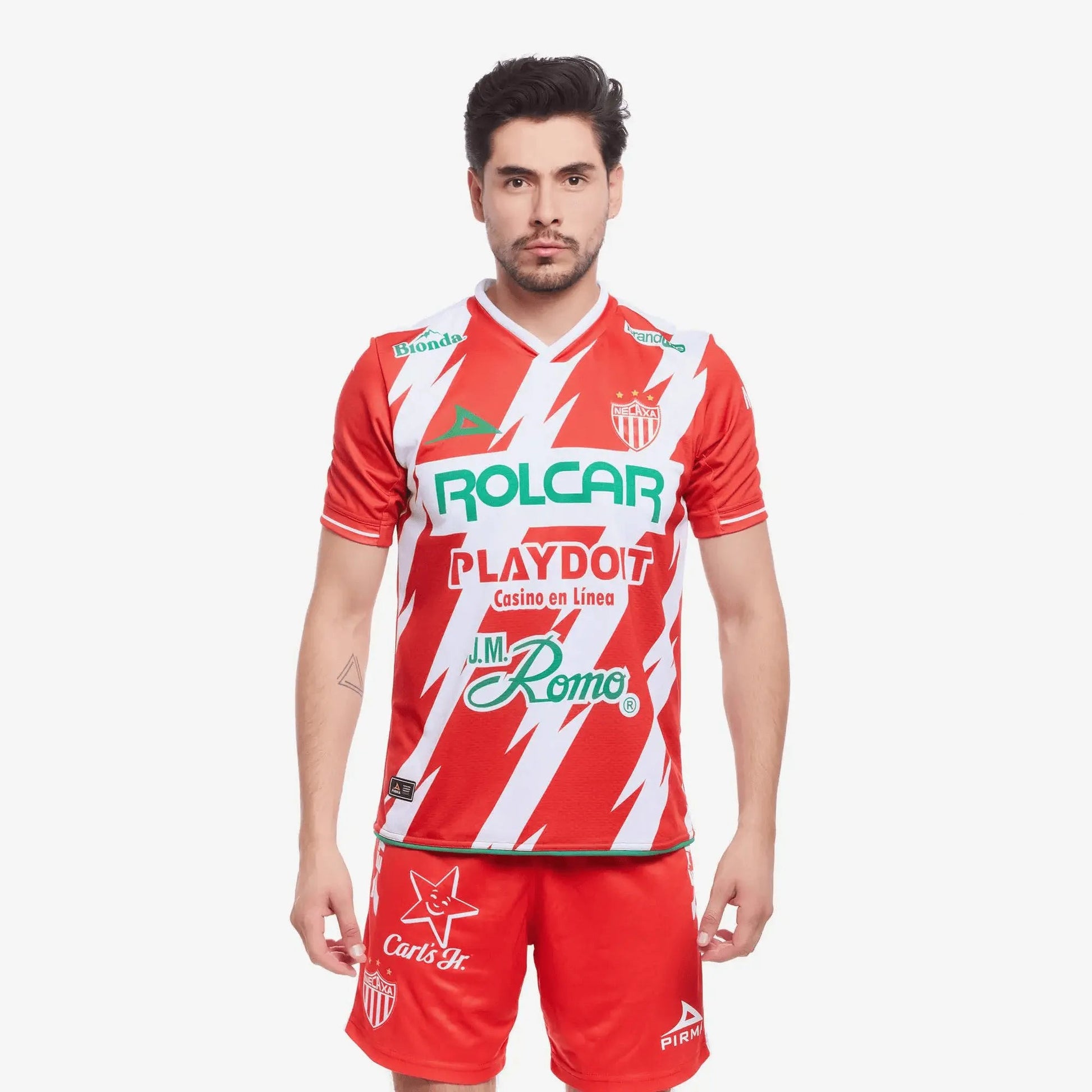 Pirma 2024-25 Necaxa Men's Stadium Home Jersey (Model - Front)
