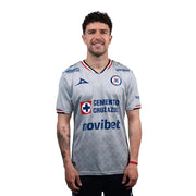 Pirma 2025-26 Cruz Azul Men's Stadium Away Soccer Jersey (Model - Front)