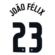 Portugal 2020/21 Away Joao Felix #23 Jersey Name Set