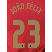 Portugal 2020/21 Home Joao Felix #23 Jersey Name Set