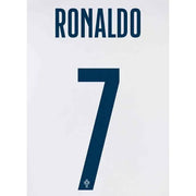 Portugal 2022-23 Away Ronaldo #7 Jersey Name Set