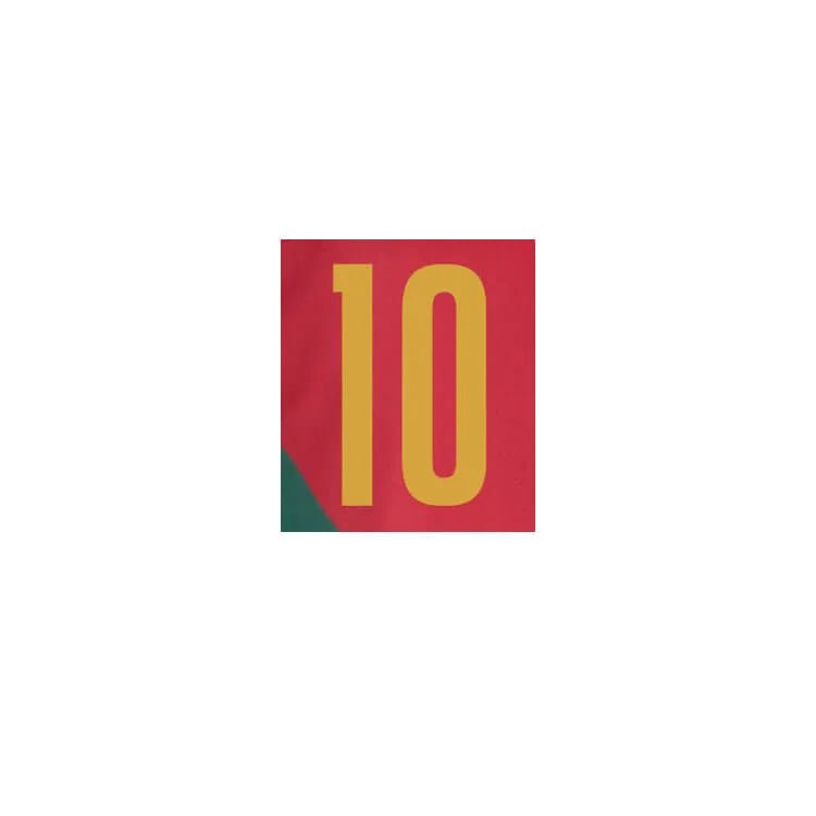 Portugal 2022-23 Home Bernardo #10 Jersey Name Set