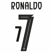 Portugal 2025/26 Away RONALDO #7 Official Name Set