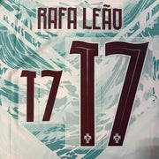 Portugal 2026- Away RAFA LEAO #17 Official Name Set