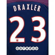 PSG 2017/18 Home Draxler #23 Jersey Name Set