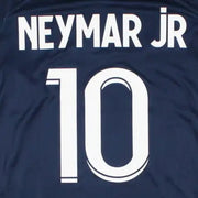 PSG 2022-23 Home Neymar Jr Youth #10 Jersey Name Set