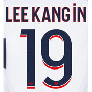 PSG 2023/24 Away Lee Kang In #19 Jersey Name Set