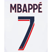 PSG 2023/24 Away Mbappe #7 Youth Jersey Name Set