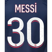 PSG 2023/24 Home Messi #10 Youth Jersey Name Set