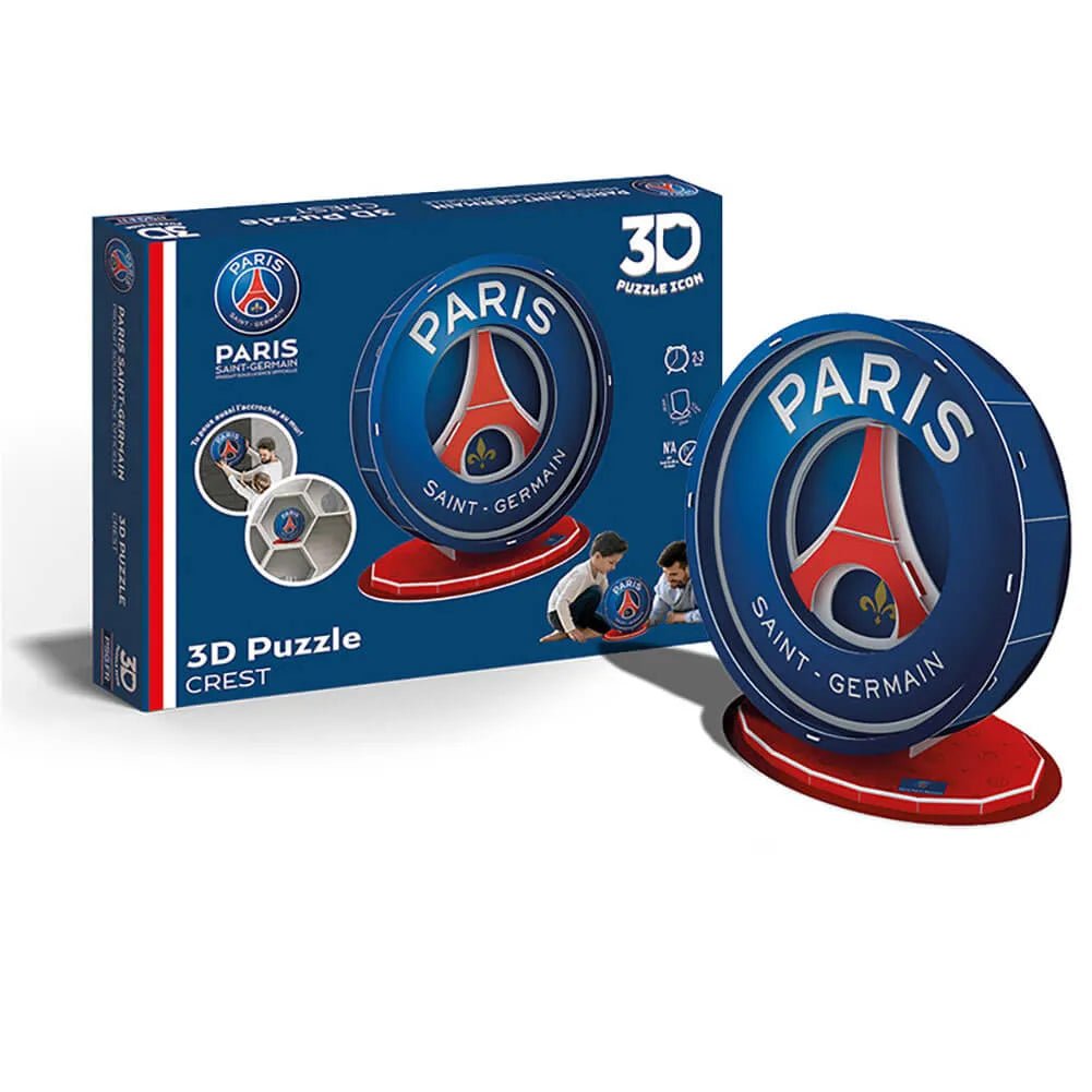 PSG 3D Crest Puzzle (Box and Puzzle)
