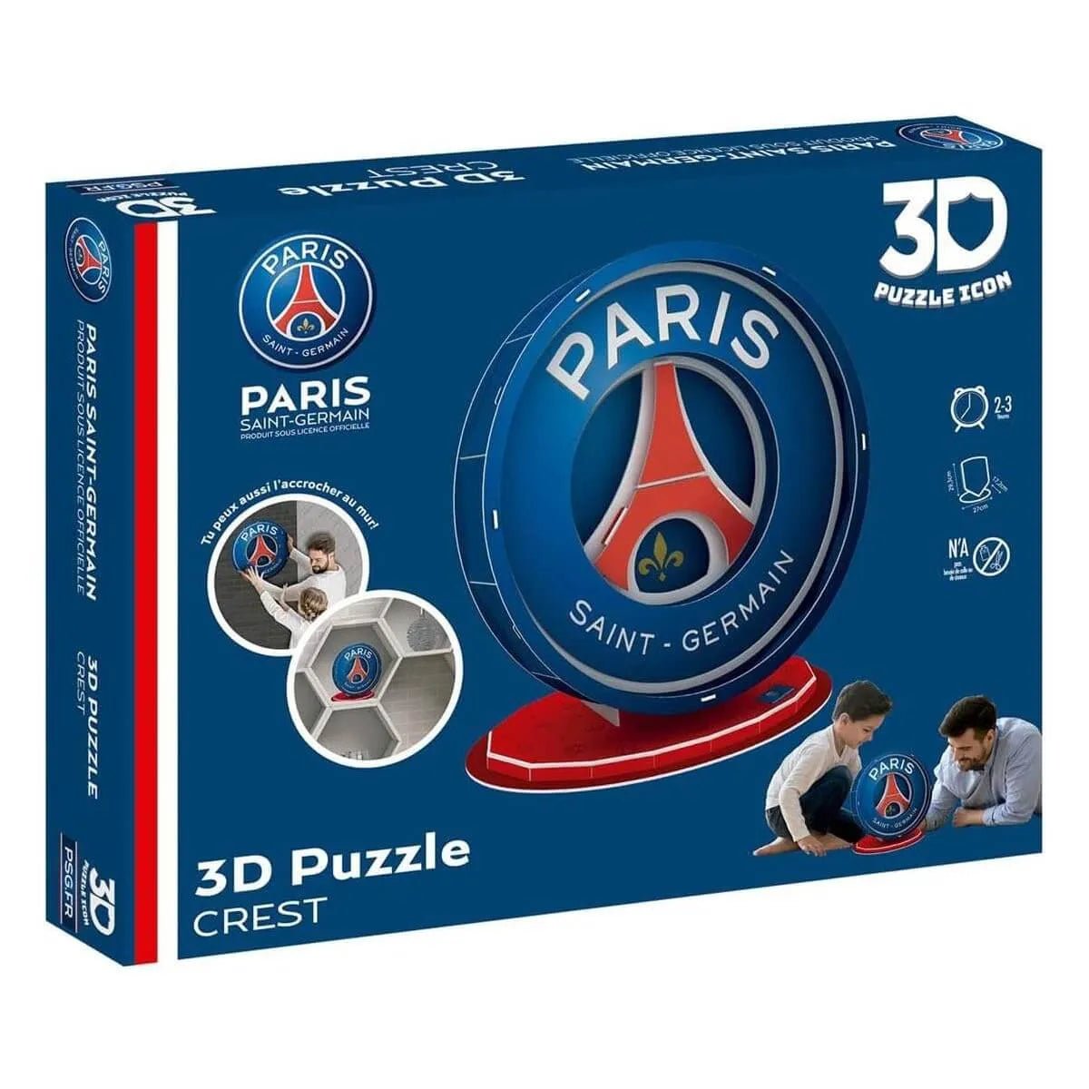 PSG 3D Crest Puzzle (Box - Front)