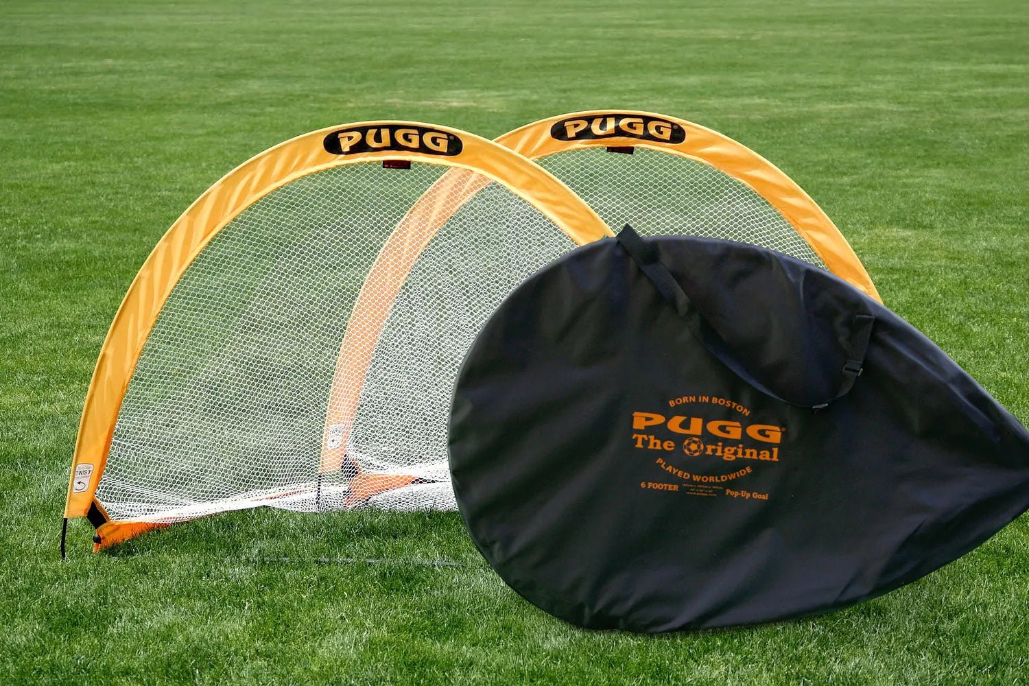 PUGG 6 Footer Pop Up Goal - Gold (Main)