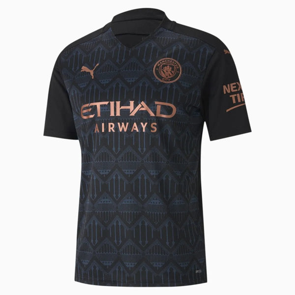 Puma 2020-21 Manchester City Away Jersey - Black-Blue-Gold – ProSoccer