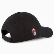 Puma 2021-22 AC Milan ftblCORE Baseball Cap - Black-Red-White