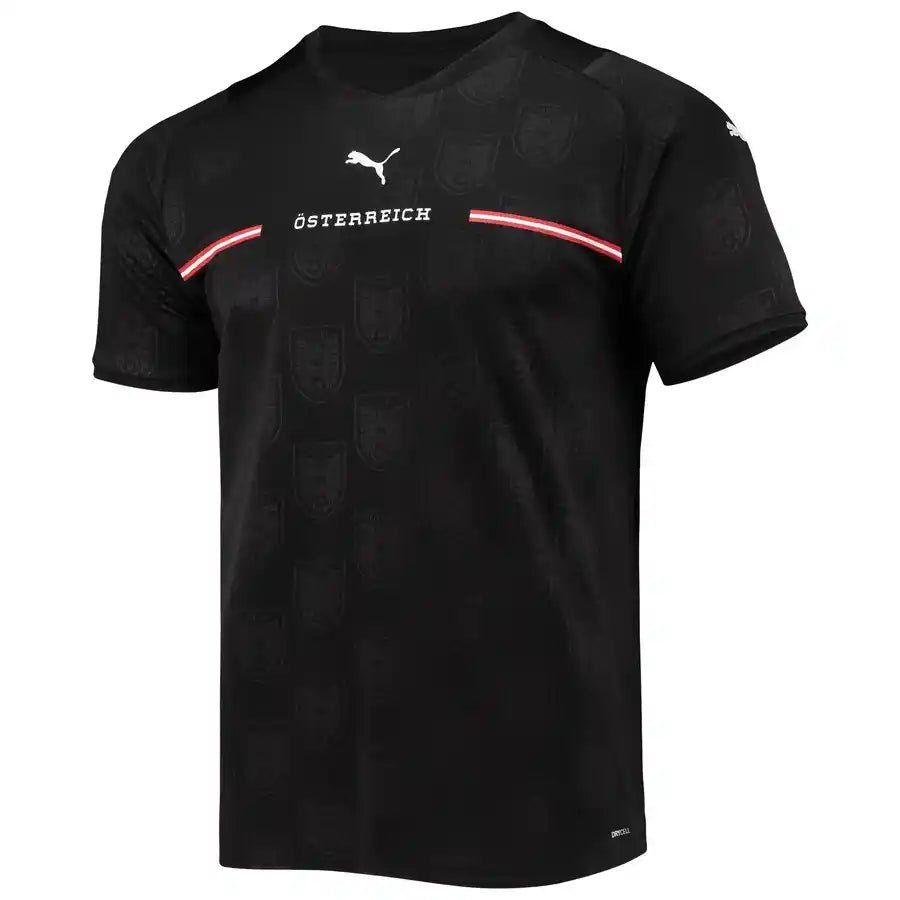 Puma 2021-22 Austria Away Jersey - Black