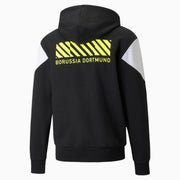 Puma 2021-22 Borussia Dortmund ftblCulture Full-Zip Hoody- Black-Safety Yellow