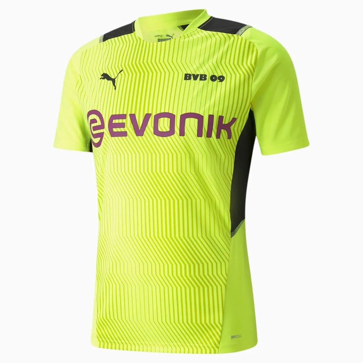 Puma 2021-22 Borussia Dortmund Training Jersey - Safety Yellow-Black