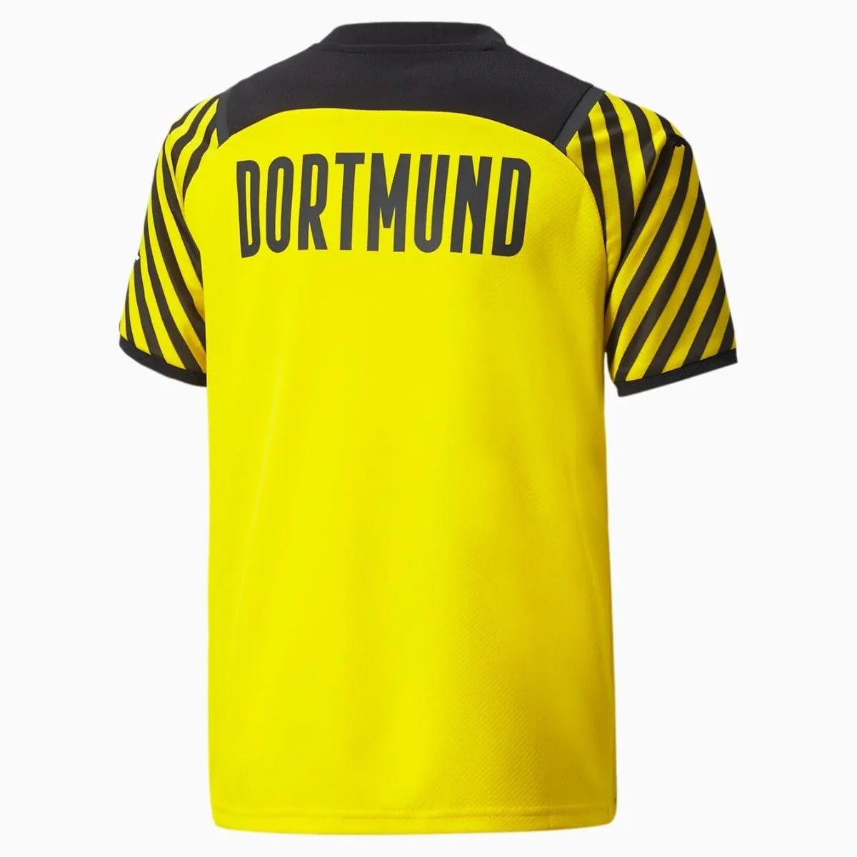 Puma 2021-22 Borussia Dortmund Youth Home Jersey - Yellow-Black