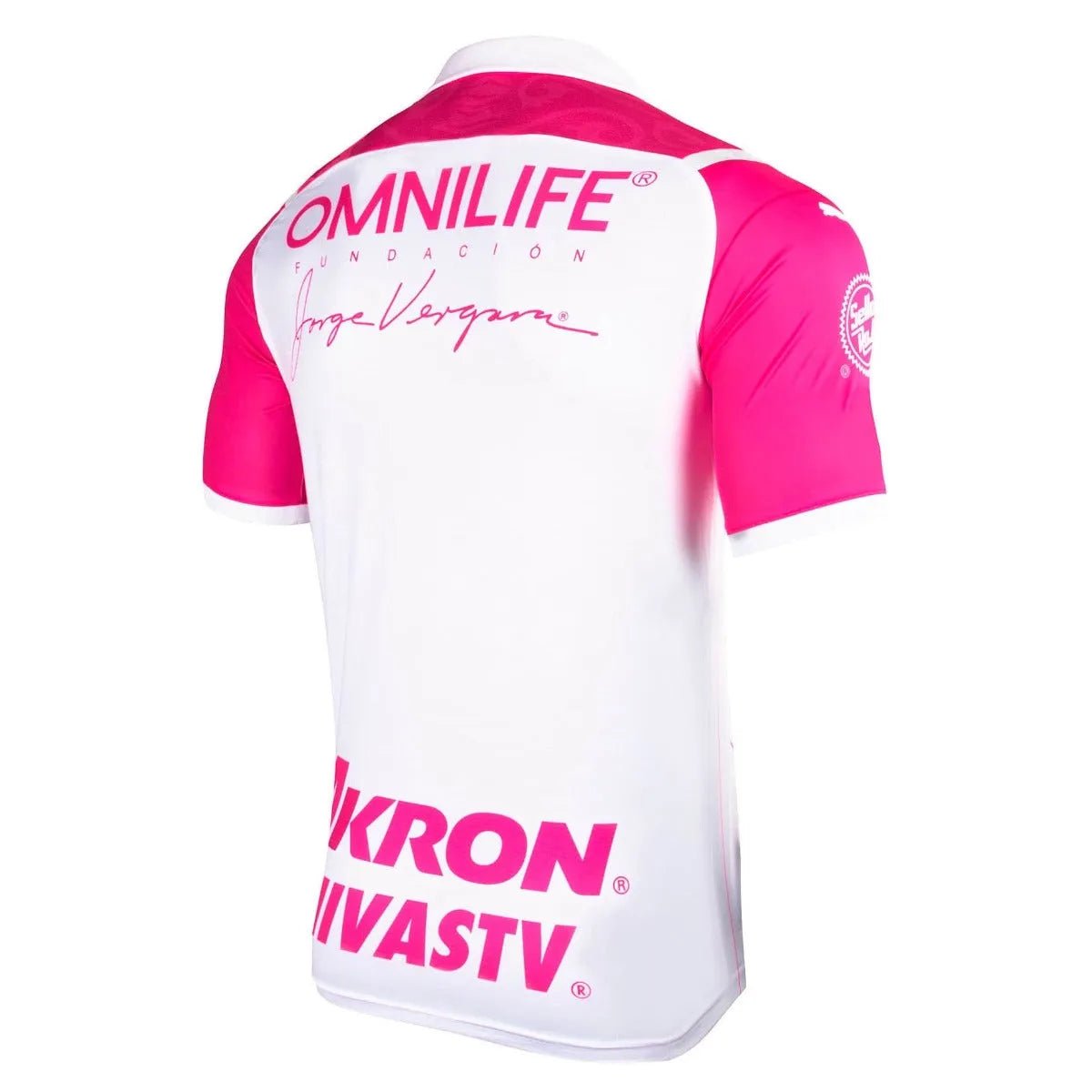 Puma 2021-22 Chivas Breast Cancer Awareness Jersey White-Pink