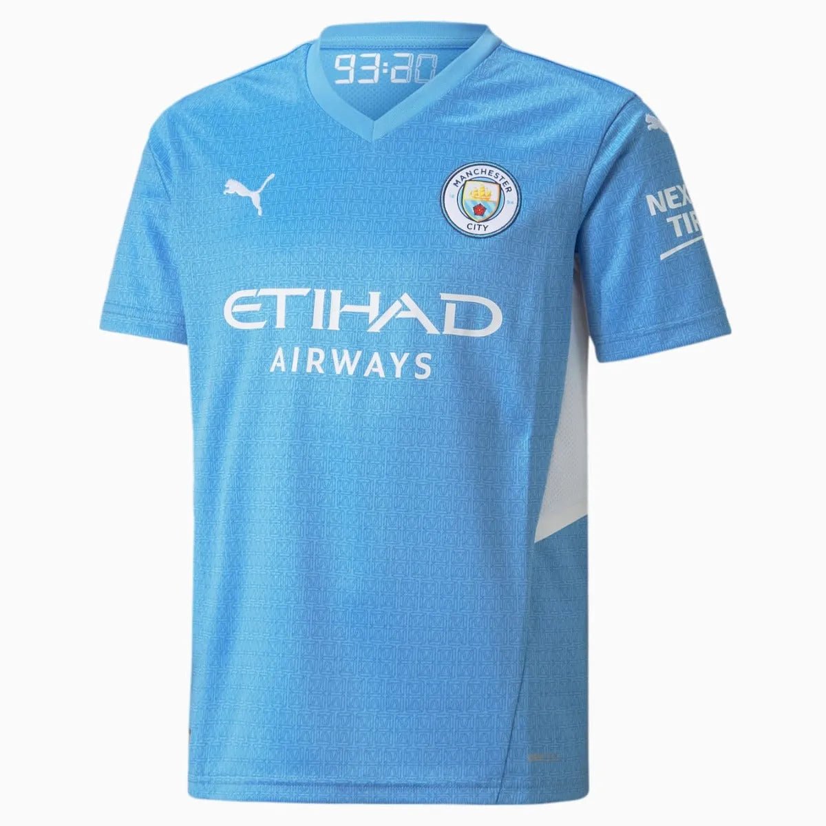 Puma 2021-22 Manchester City Youth Home Jersey - Light Blue