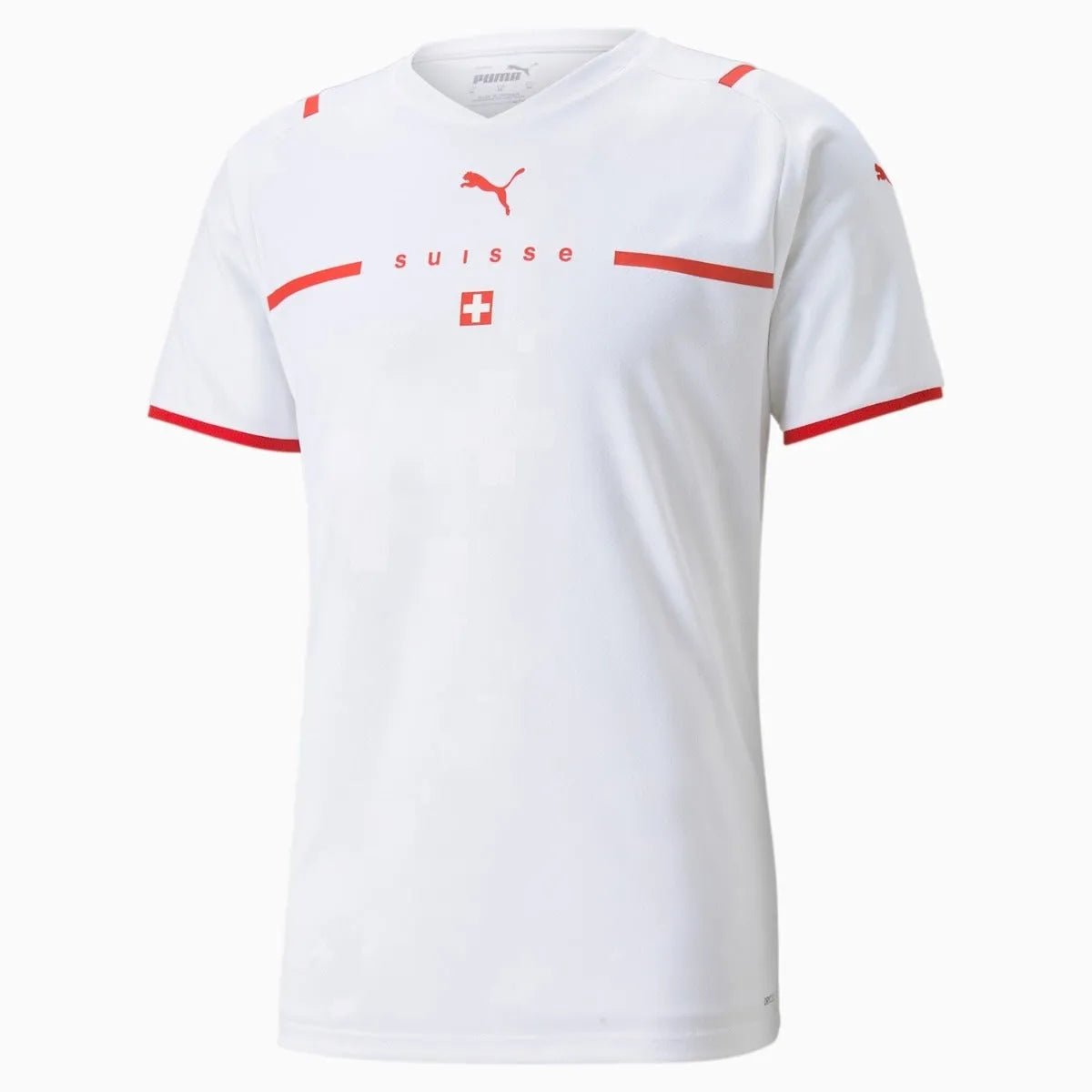 Puma 2021-22 Switzerland Away Jersey - White Red