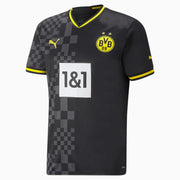 Puma 2022-23 Borussia Dortmund Away Jersey - Black-Asphalt