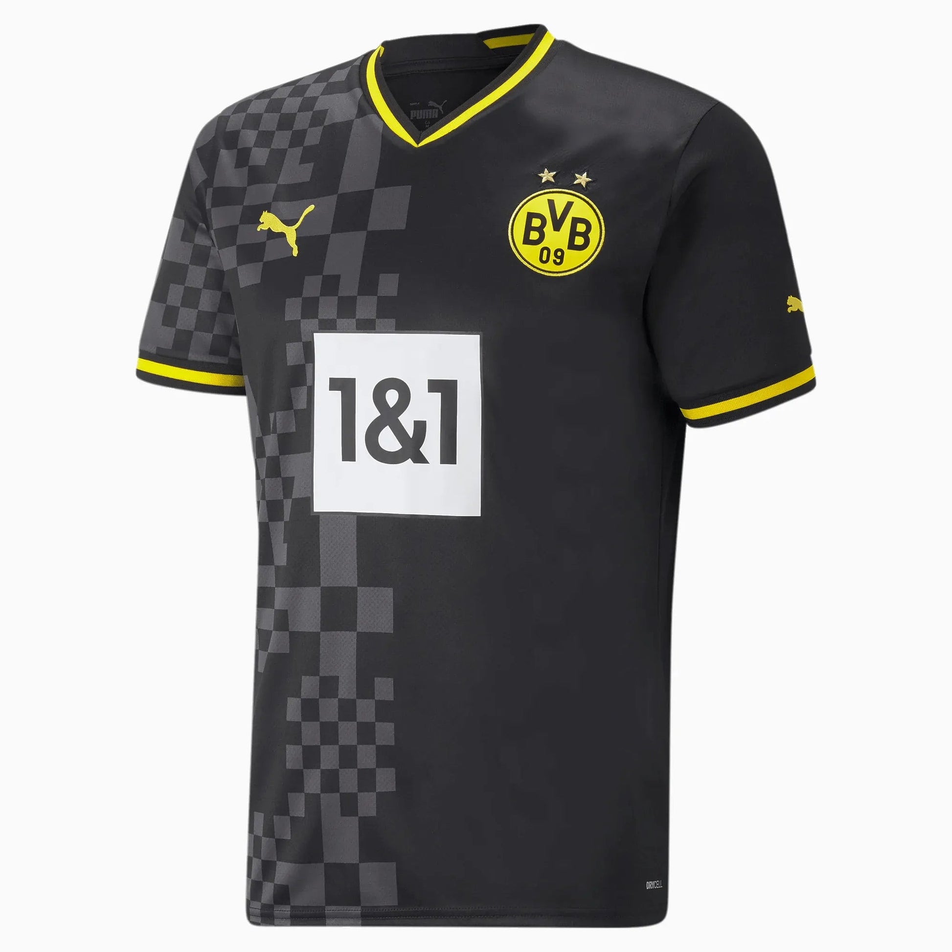 Puma 2022-23 Borussia Dortmund Away Jersey - Black-Asphalt