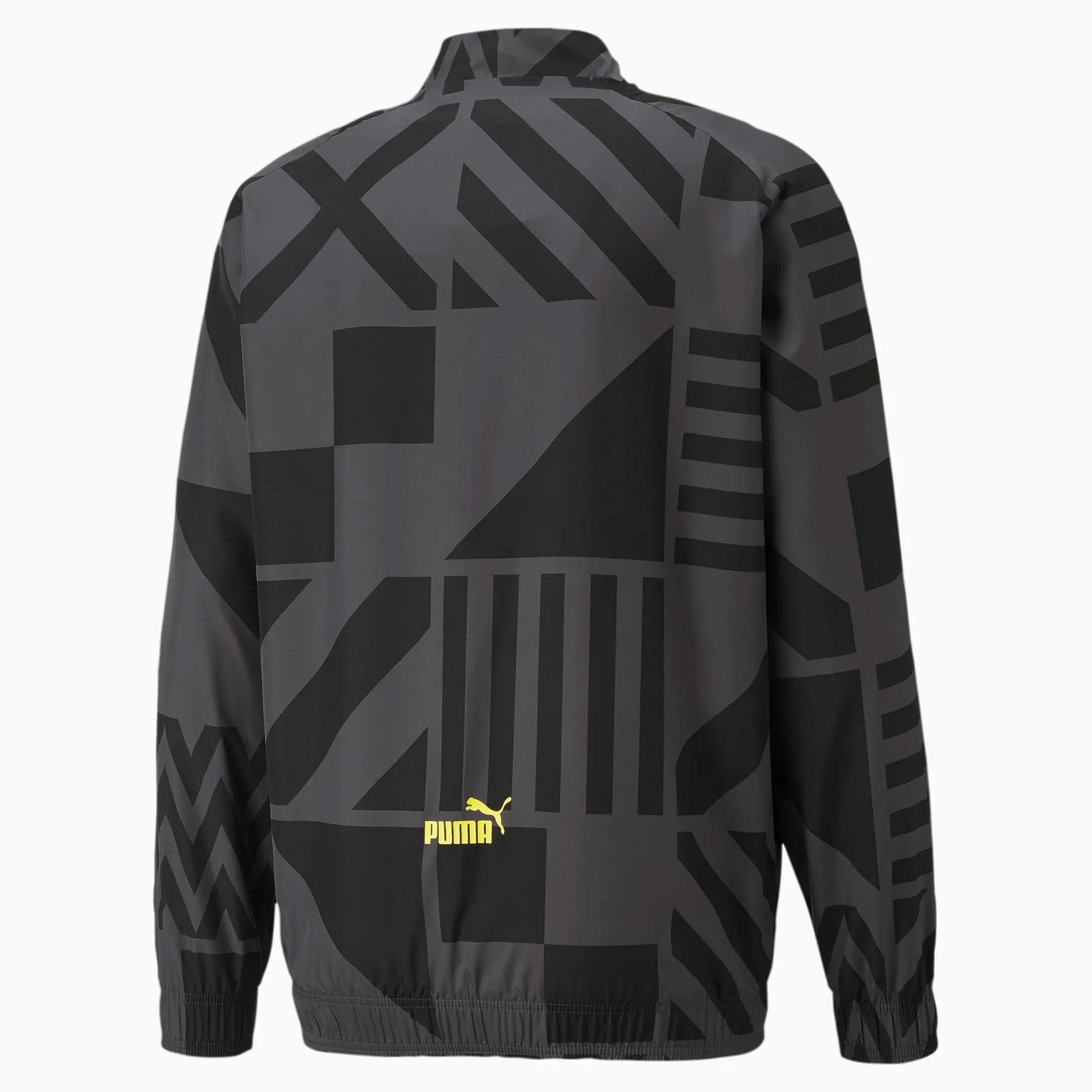Puma 2022-23 Borussia Dortmund Prematch Jacket Black-Yellow