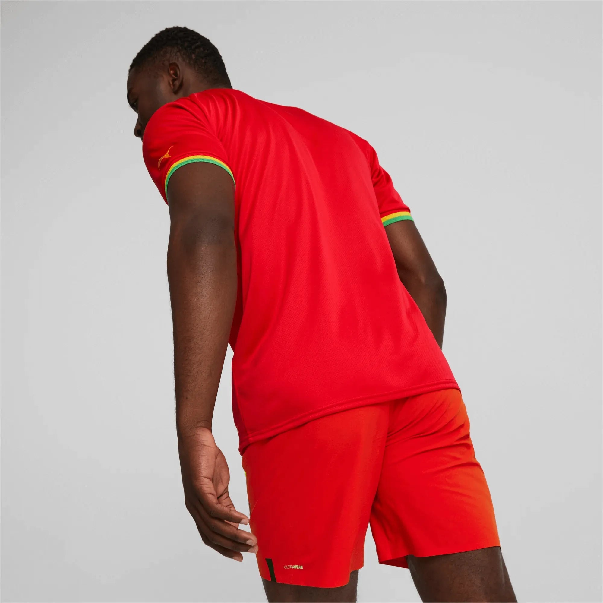 Puma 2022-23 Ghana Away Jersey Red-Yellow