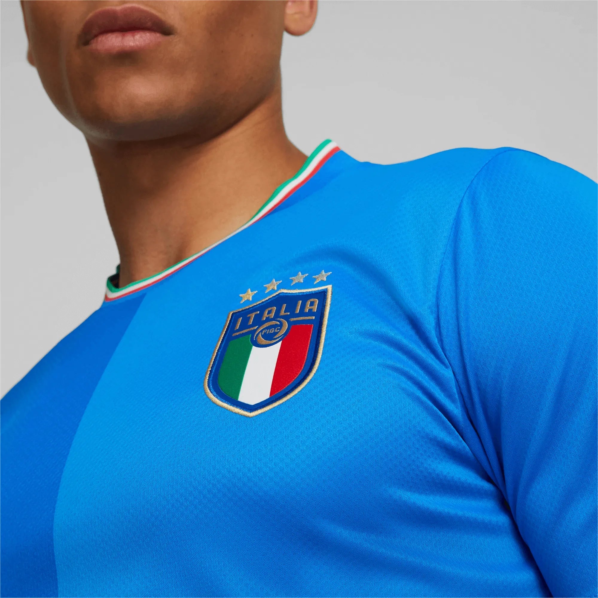 Puma 2022-23 Italy Home Jersey Ignite Blue-Ultra Blue