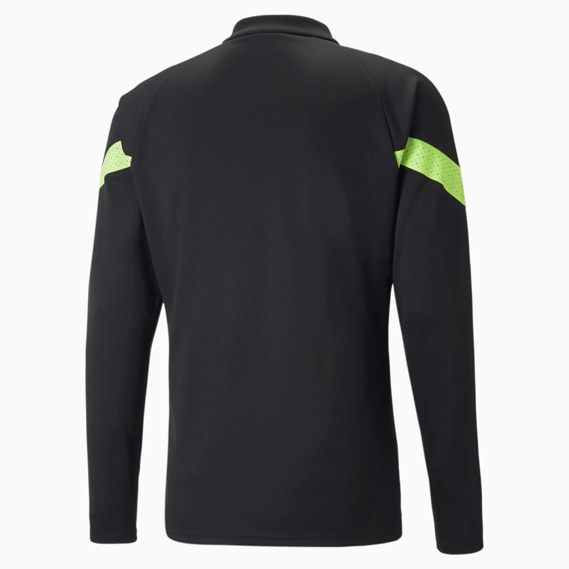 Puma 2022-23 Manchester City Quarter Zip Training Top - Puma Black-Fizzy Light