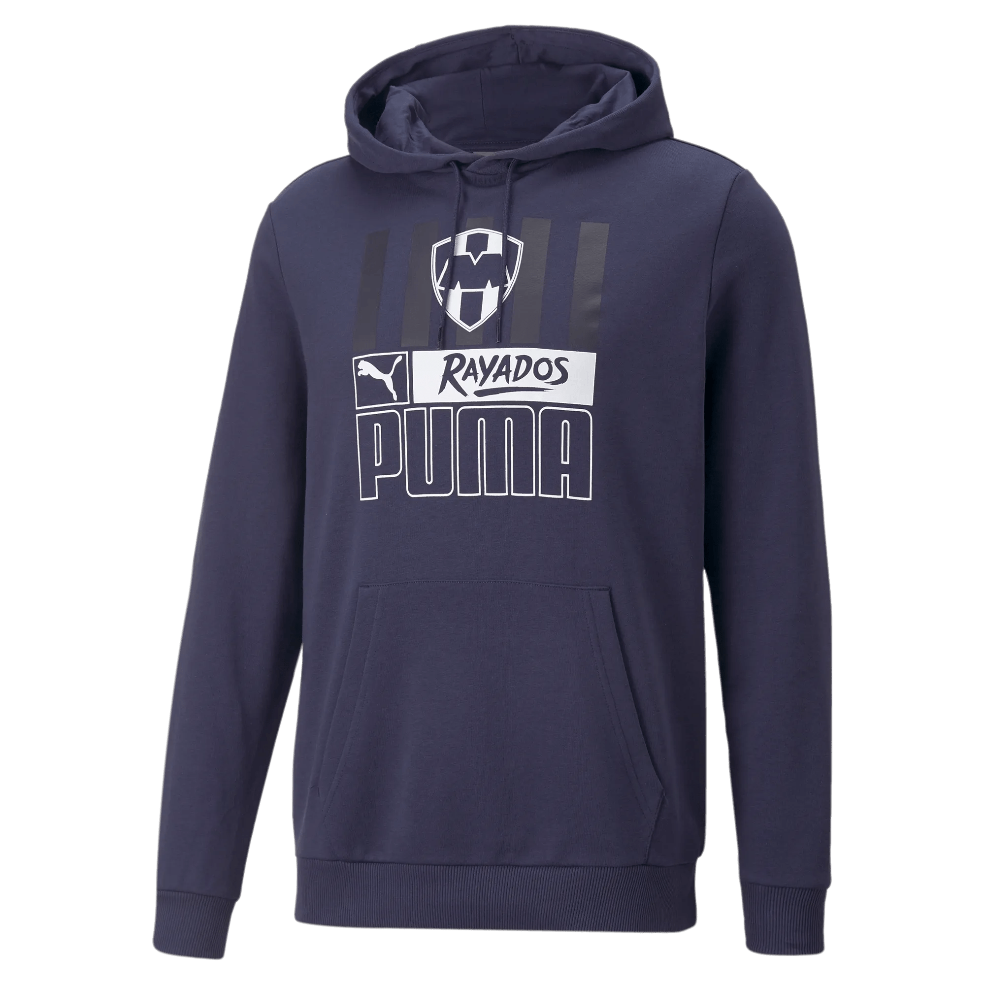 Puma 2022-23 Monterrey Core Hoodie - Navy-White