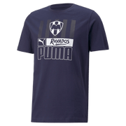 Puma 2022-23 Monterrey Core Tee - Navy-White