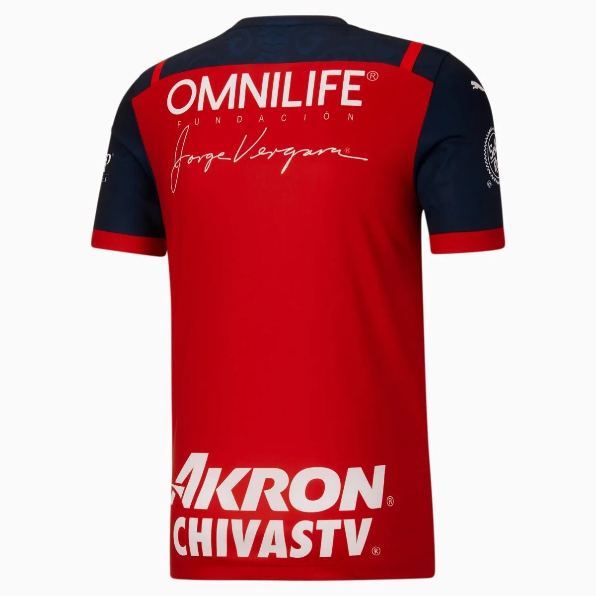 Puma 2022 Chivas Third Jersey - Red (Back)