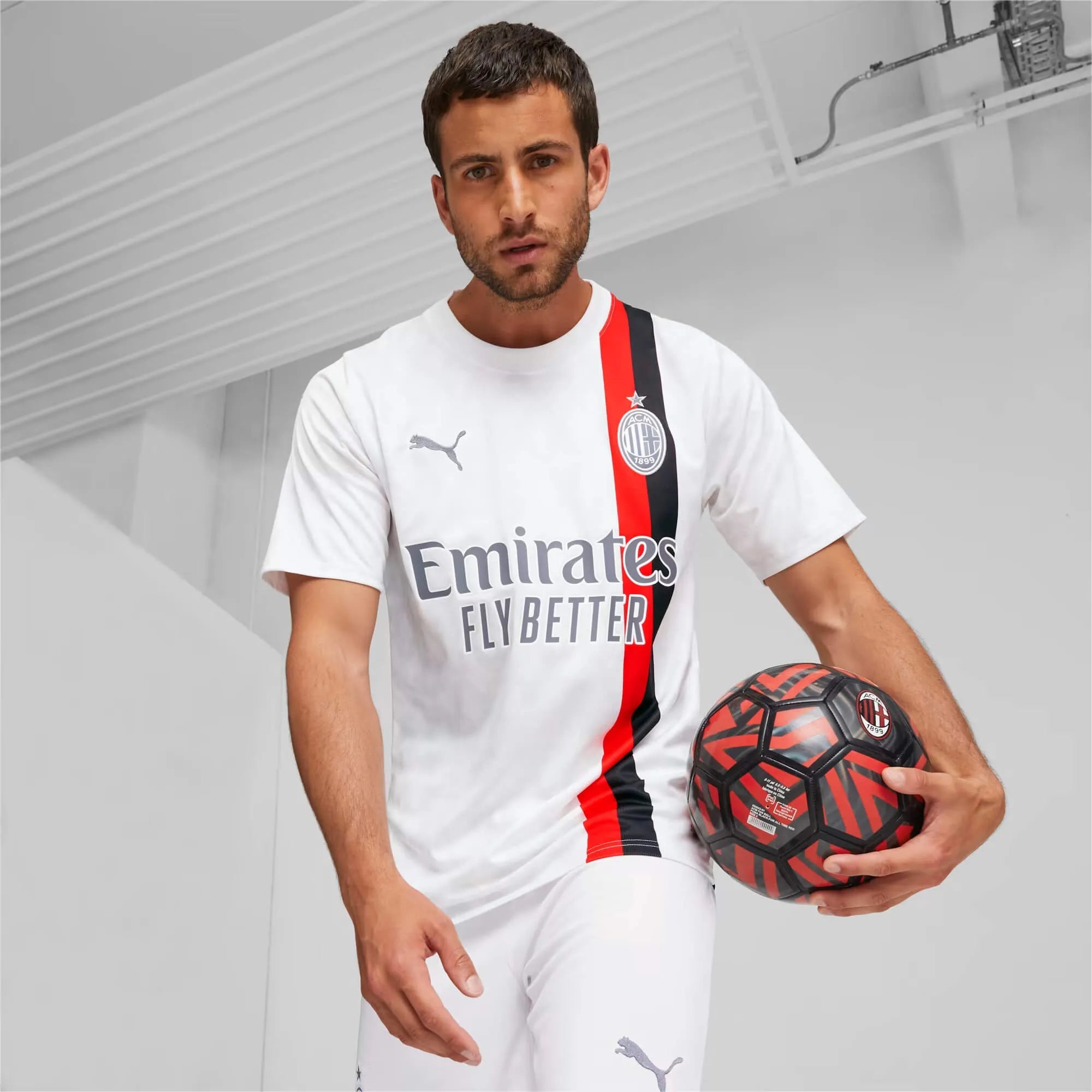 Puma 2023-24 AC Milan Men's Stadium Away Jersey