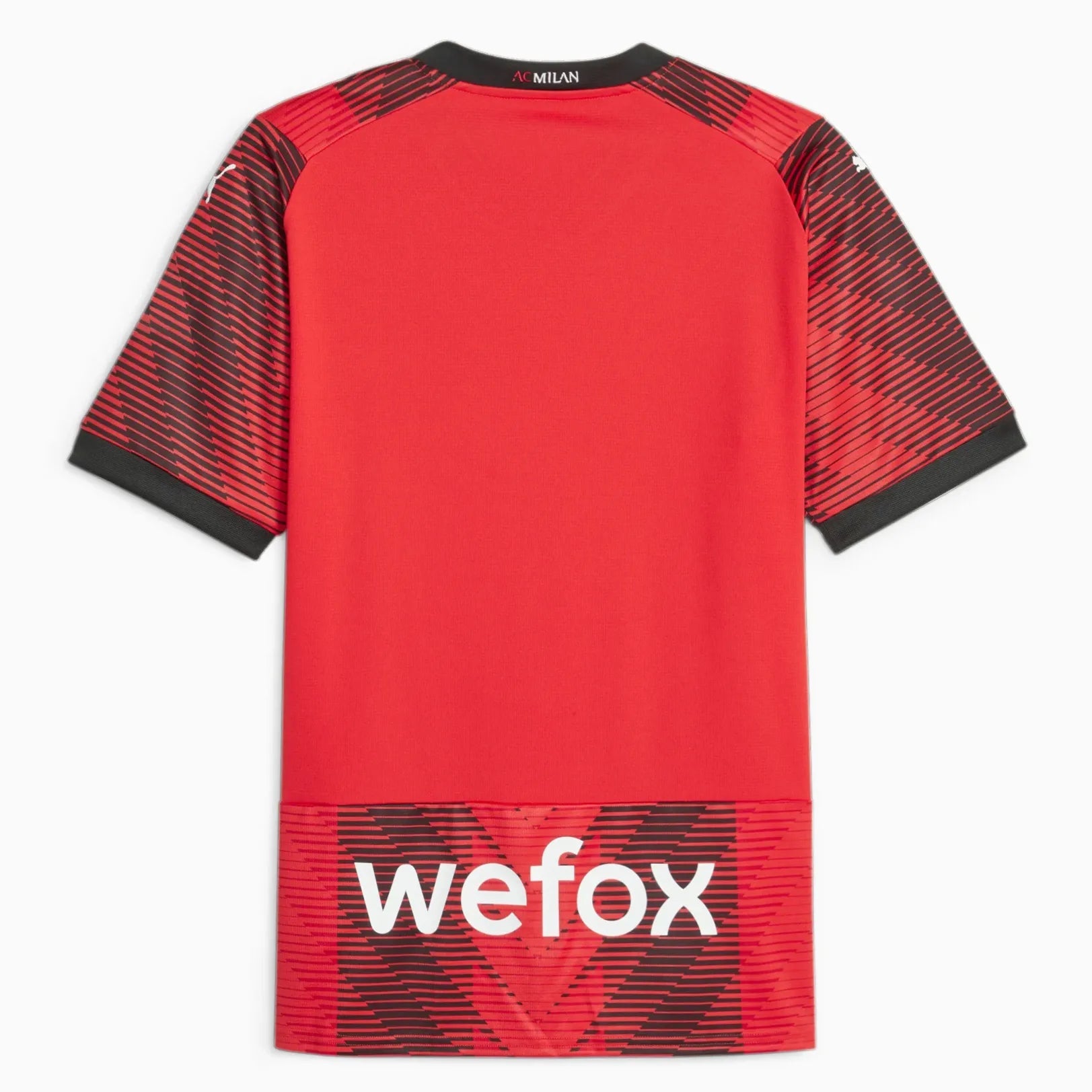 Puma 2023-24 AC Milan Men's Stadium Home Jersey