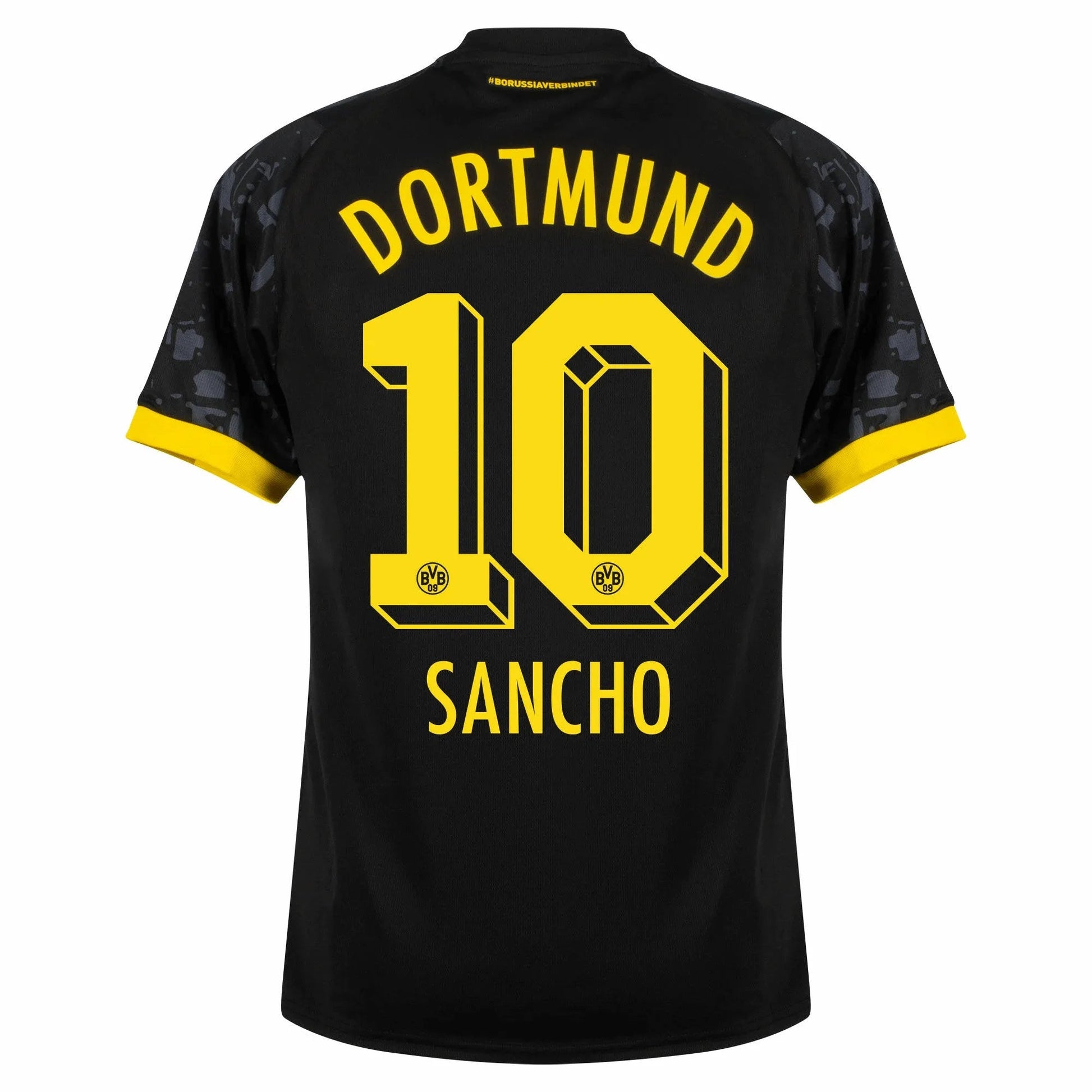 Puma 2023-24 Borussia Dortmund Men's Stadium Away Jersey