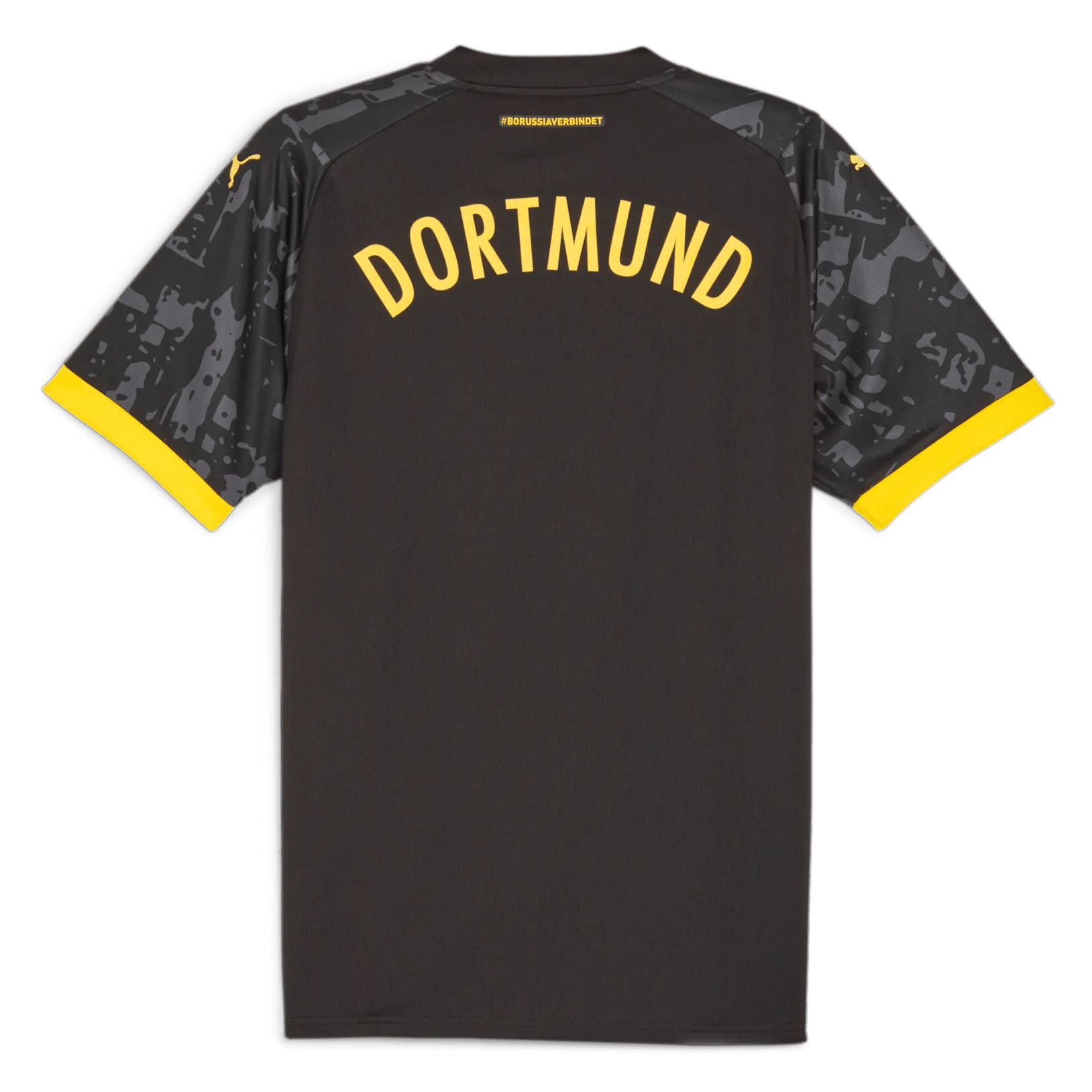 Puma 2023-24 Borussia Dortmund Men's Stadium Away Jersey