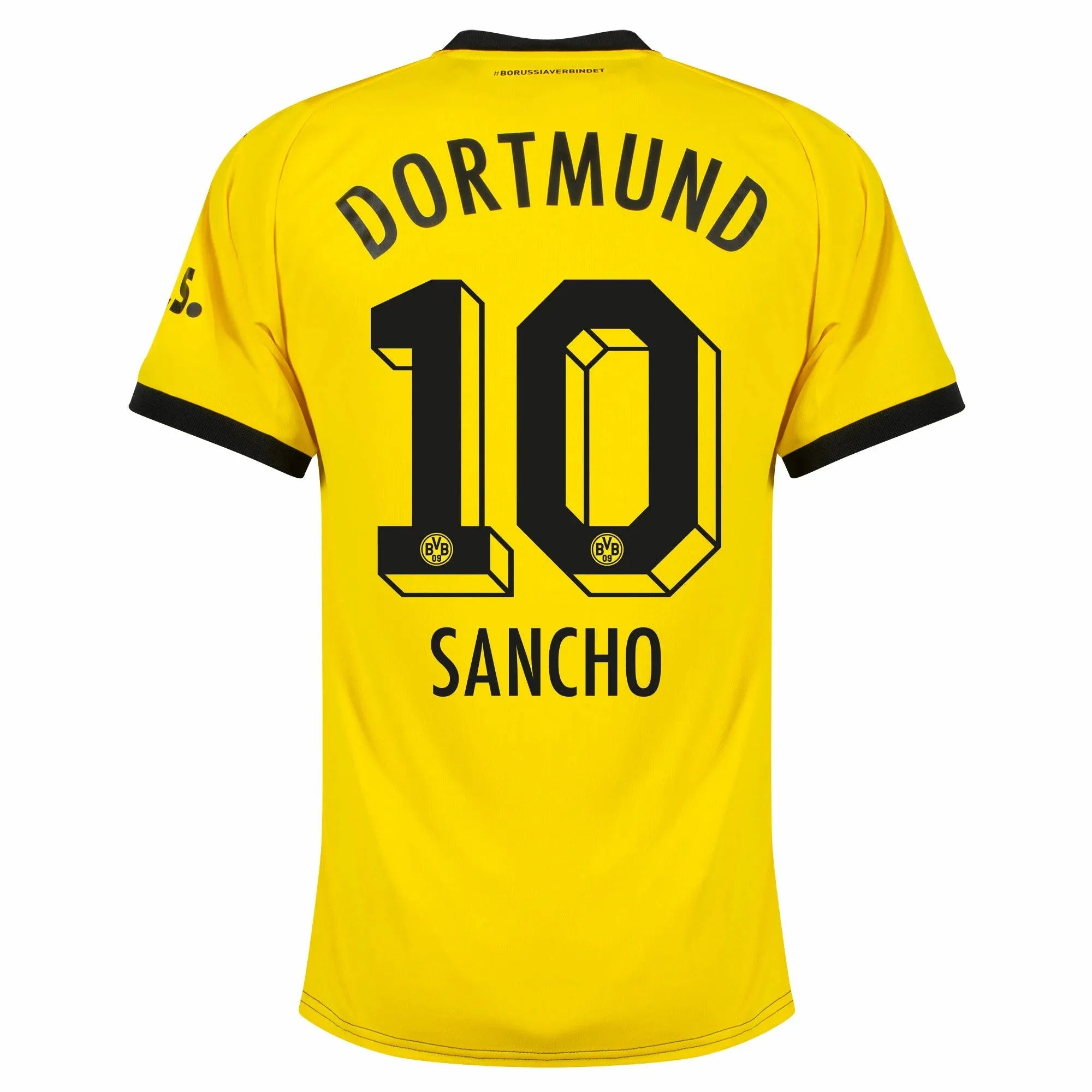 Puma 2023-24 Borussia Dortmund Men's Stadium Home Jersey