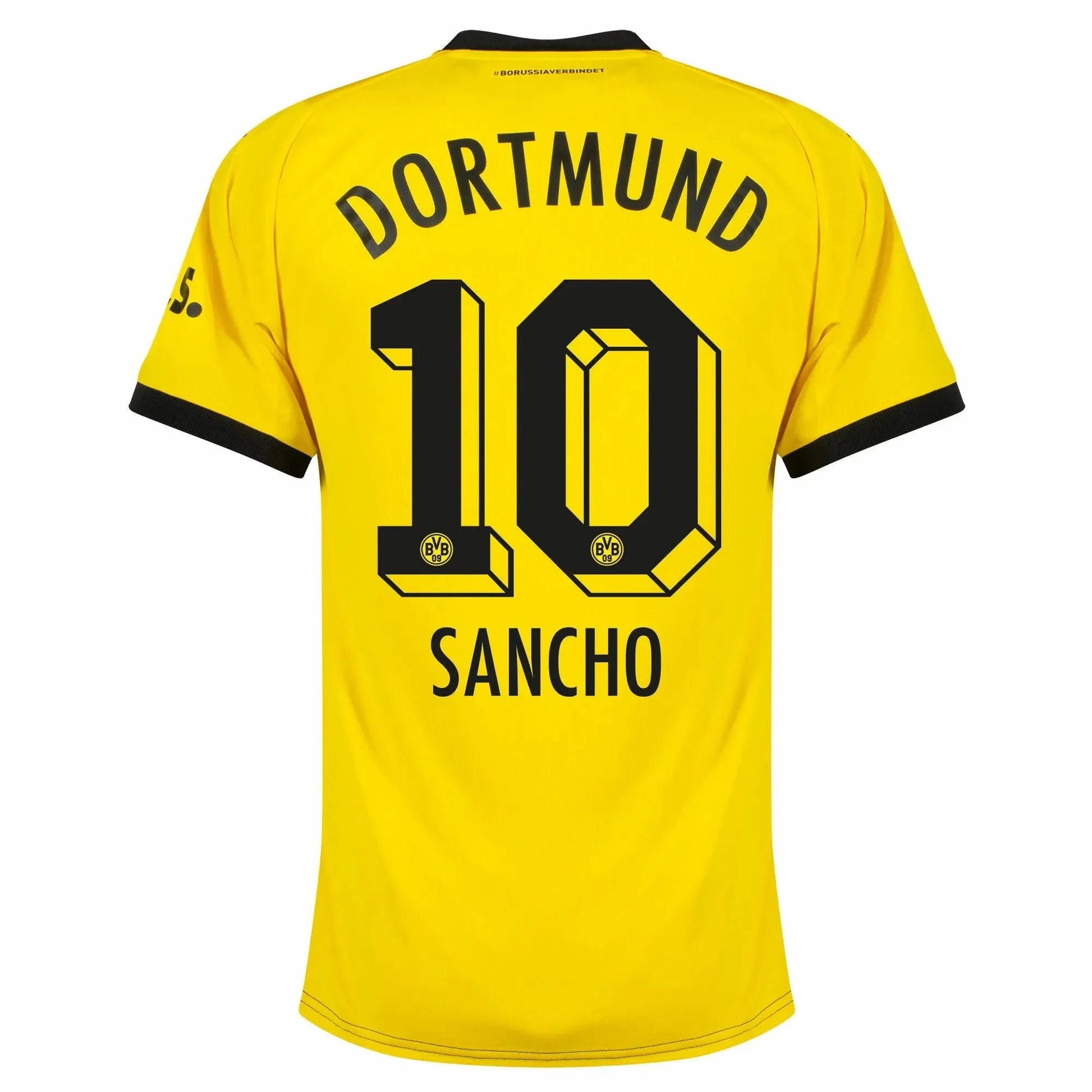 Puma 2023-24 Borussia Dortmund Youth Stadium Home Jersey