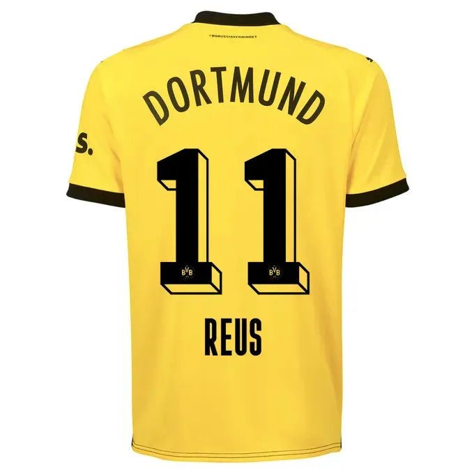Puma 2023-24 Borussia Dortmund Youth Stadium Home Jersey