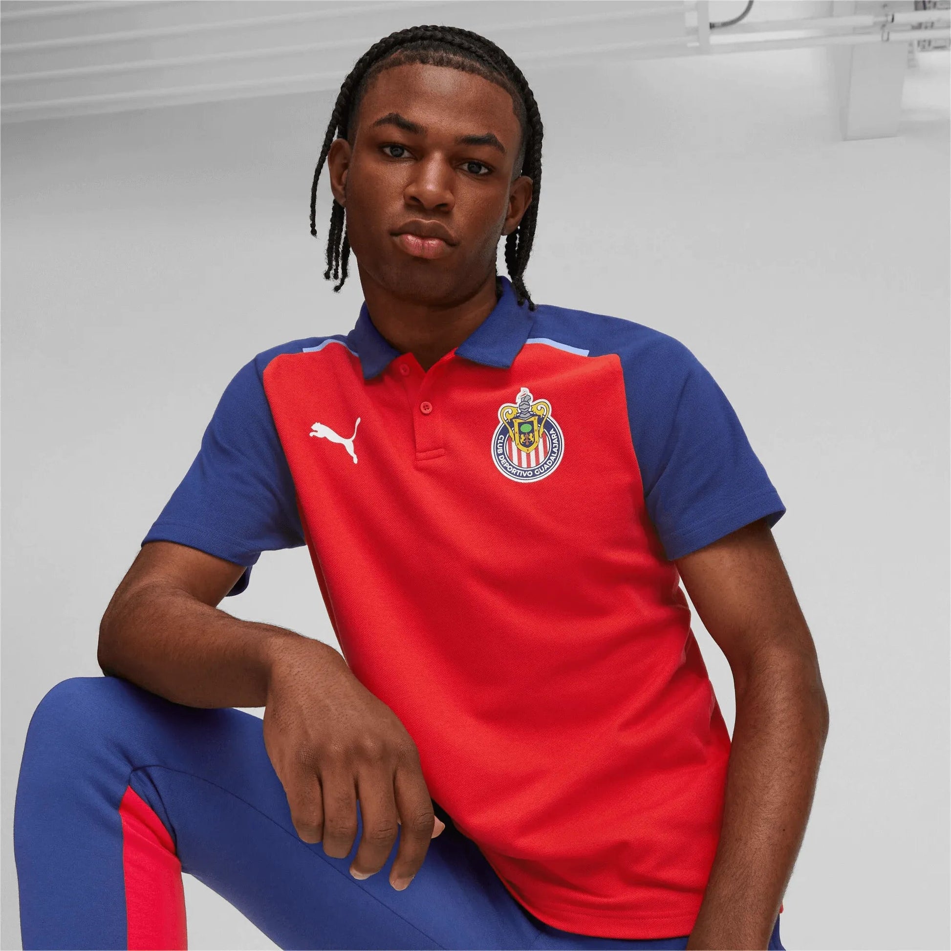Puma 2023-24 Chivas Men's Casual Polo Shirt