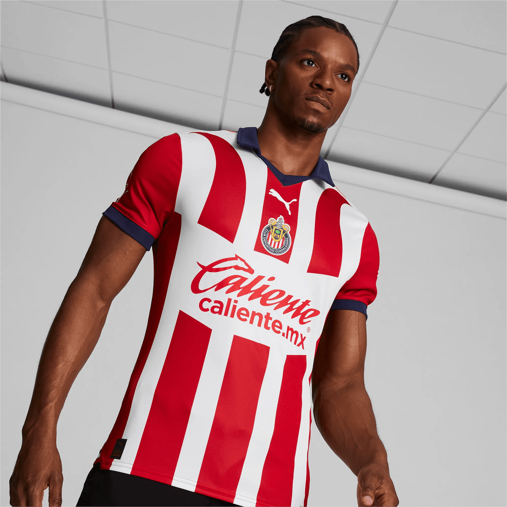 Puma 2023-24 Chivas Men's Home Authentic Jersey