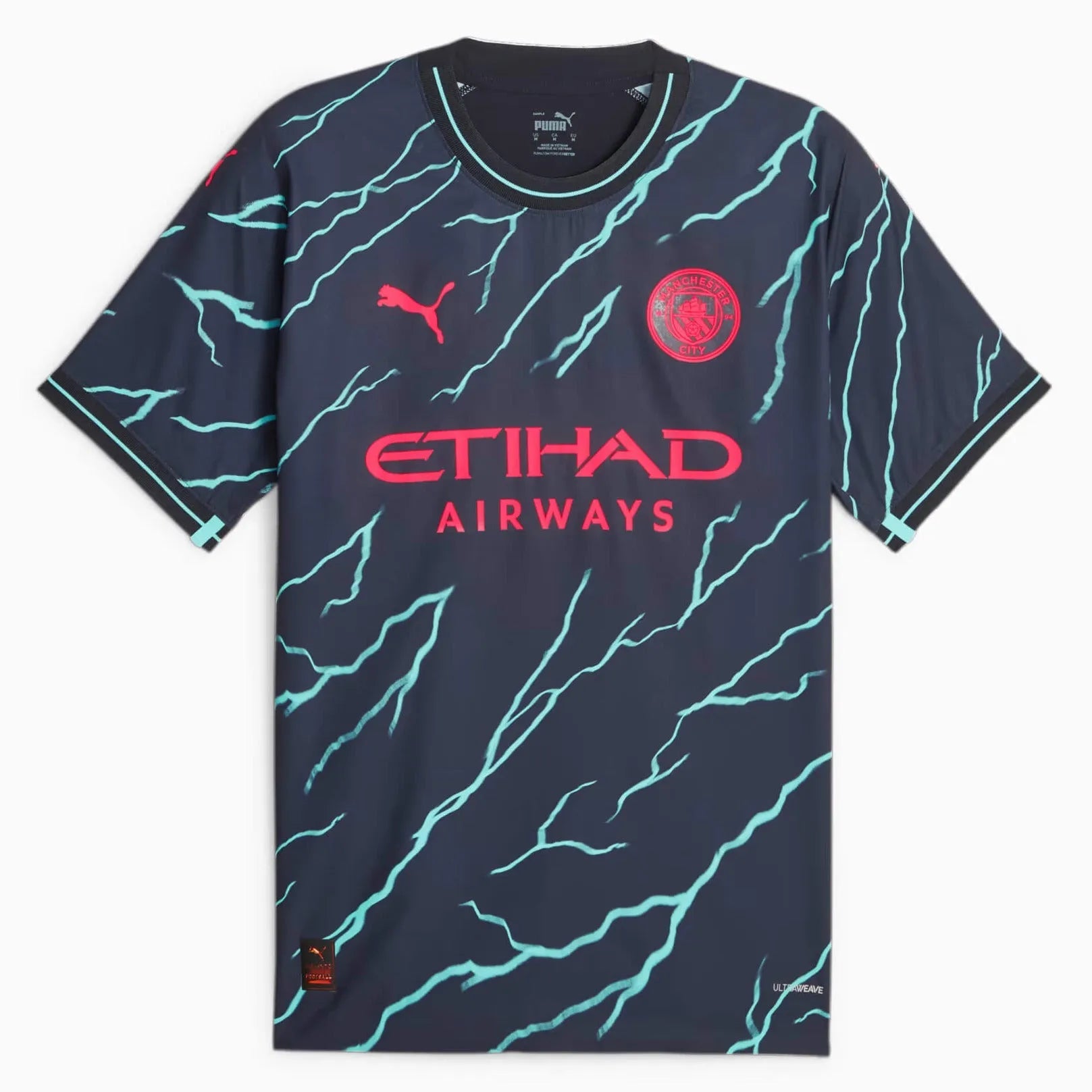 Puma 2023-24 Manchester City Men's Authentic Third Soccer Jersey