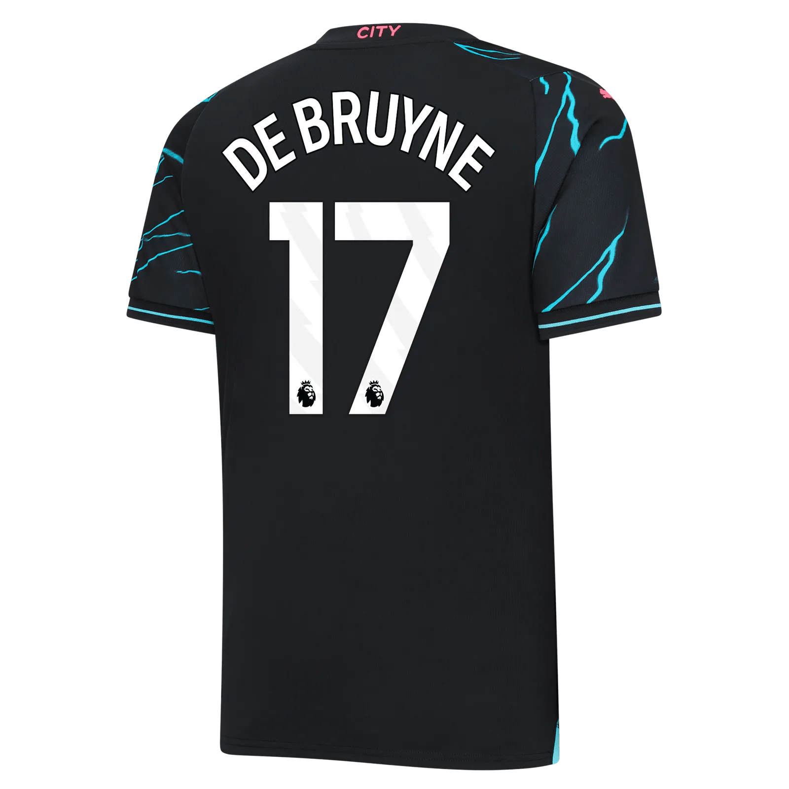 マンチェスターシティー　23-24 3rd ゲームシャツ　PUMA プレミア Puma 2023-24 Manchester City Men's Authentic Third Soccer Jersey