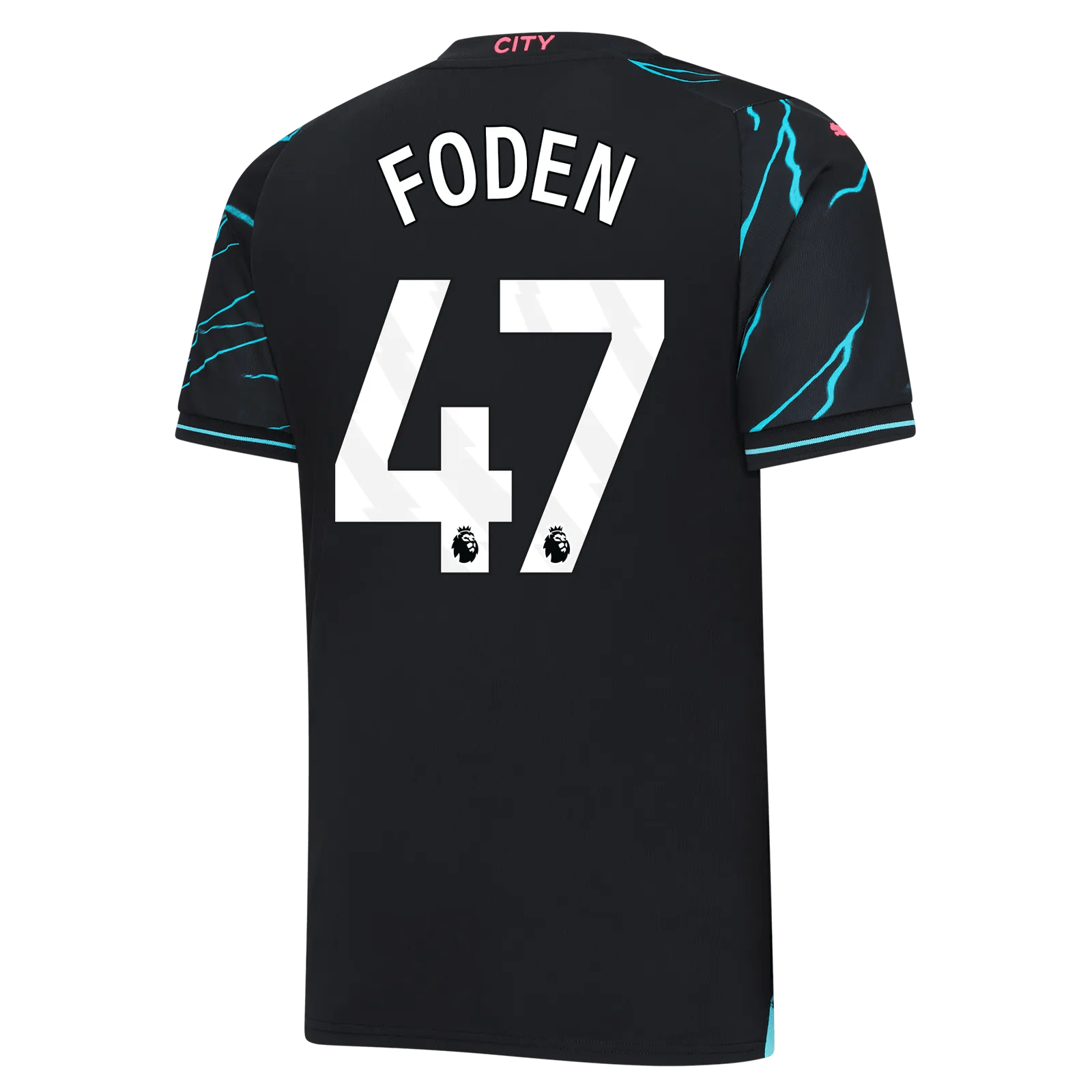 Puma 2023-24 Manchester City Men's Authentic Third Soccer Jersey Puma 2023-24 Manchester City Men's Authentic Third Soccer Jersey